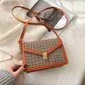 Shoulder Bag Retro Texture Casual Messenger Bag