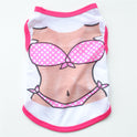 Cotton Pet Dog Pectoral Bikini Vest