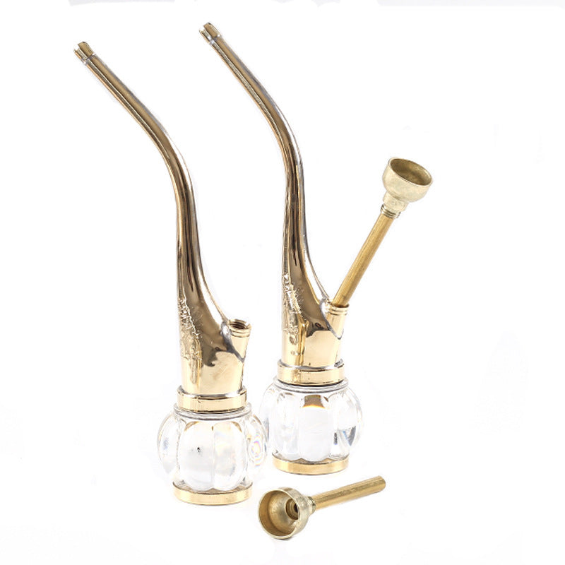 Brass Hookah Water Pipe Water Pipe