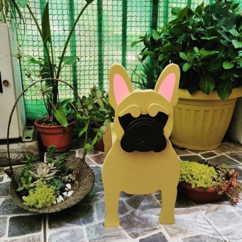 Pug Planting Machine Home Decoration Gardening Potted Plant