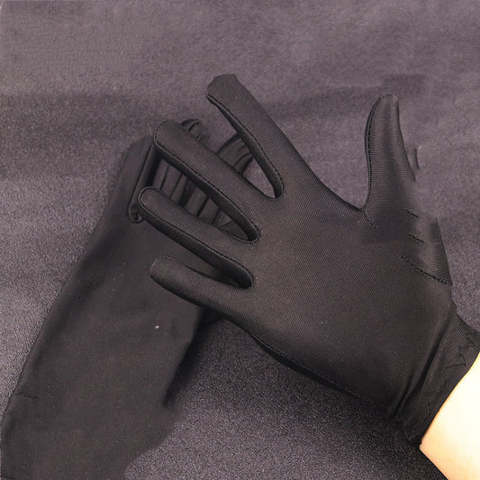 Black Gloves For Jewelry Store Etiquette Pure Cotton Labor Insurance Show