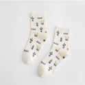 Cactus cotton tube stockings