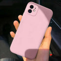 Compatible with Apple , Liquid Silicone Mobile Phone Case Fine Hole All-inclusive