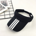 Striped Fashion Women Men Sun Visor Beanie Hats