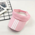 Striped Fashion Women Men Sun Visor Beanie Hats