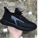 Flying Woven Casual Shoes Trendy Breathable Mesh Sneakers