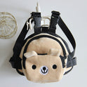 Adjustable Leash Pet Puppy Self Backpack Cartoon Portable Harness Teddy Dog Outdoor Travel Carrier Snack Bag