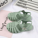 Boys And Girls Baby Hollow Casual Daily Hole Flat Sandals