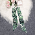 Love Graffiti Scarf Printing All-match Imitation Silk Scarf