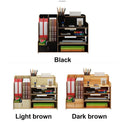 Student Dormitory Bookshelf Stationery Storage Pumping Tissues