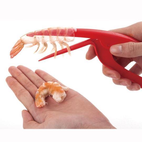 Shrimp Peeler Kitchen Appliances Portable Stainless Steel Shrimp Deveiner Lobster Practical Kitchen Supplies Fishing Knife Tools