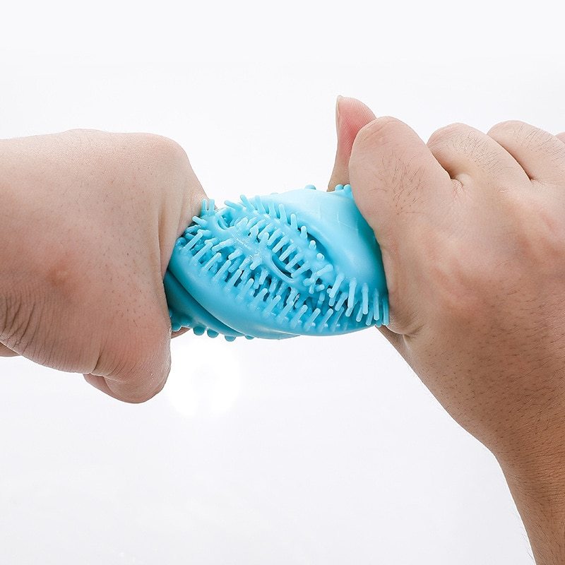 Silicone bath brush