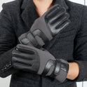 Touch screen Plush full finger gloves