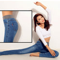 High waist and small feet pencil pants