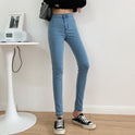 Jeans Fashion Outer Wear Wrapped Hip Peach Hip Pants