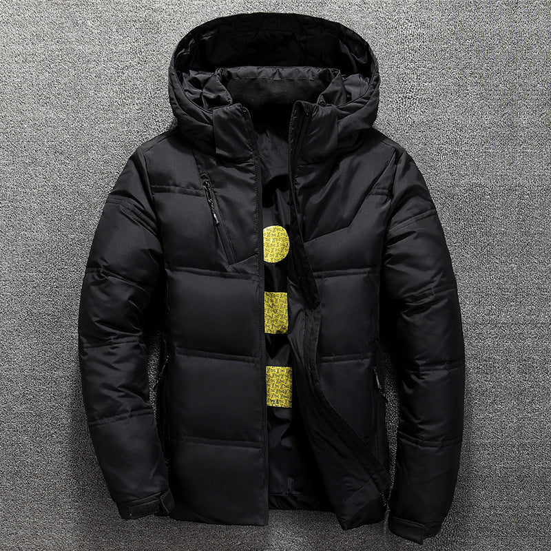 Hooded thick warm jacket