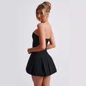 Women's Fashion Tube Top High Waist Dress