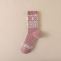 Autumn And Winter Ins Tide Mid-calf Thick Needle Double Needle Women's Socks