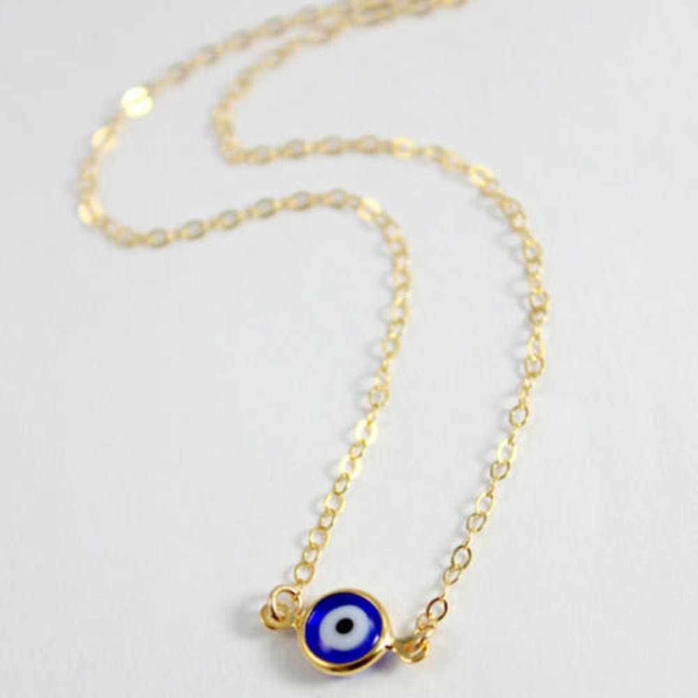 Blue eye necklace