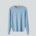 New Inner Wear Base Men's Knitted Round Neck Sweater Men