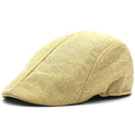 Breathable outdoor retro peaked cap mesh beret