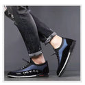 Men's Casual Shoes Fashion Slip-on Leather Shoes