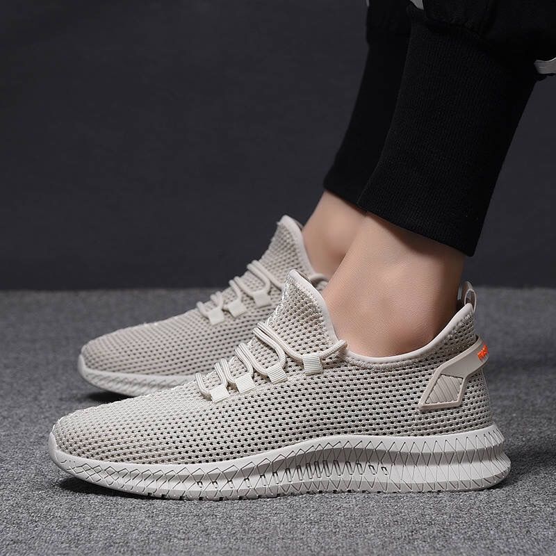 Flying Woven Breathable Sports Casual Shoes Men