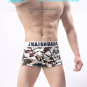 Men's Cotton Arrow Pants Men's Trendy Printed Arrow Pants Sexy Loose Boxer Briefs