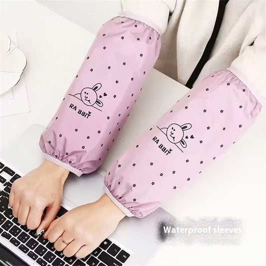 Waterproof Oversleeve Kitchen Anti-fouling Long Household Work Sleeves