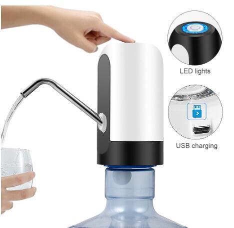 مضخات مياه الشرب الكهربائية الأوتوماتيكية مع شحن USB وجهاز ضخ المياه الذكي للمنزل
