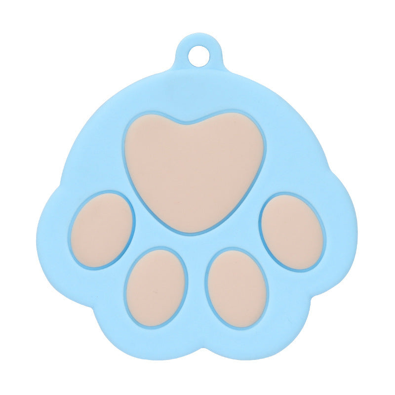 Silicone Dog's Paw Modeling Pet Can Lid