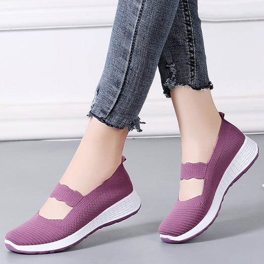 Summer Sports Low-cut Breathable Cloth Shoes For Women