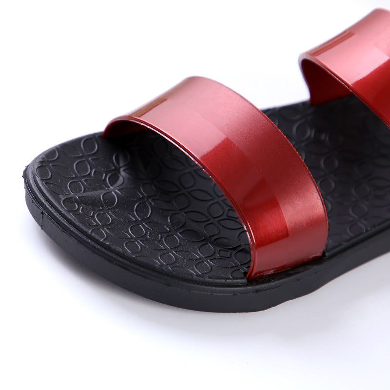 Casual sandals and slippers soft bottom non-slip slippers