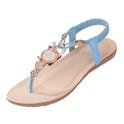 Flat flip flops beach shoes