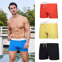 Men's Color Matching Beach Swim Trunks