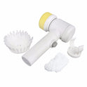 5 In 1  Kitchen Household Handheld Groove Multi-function Electric Cleaning Brush