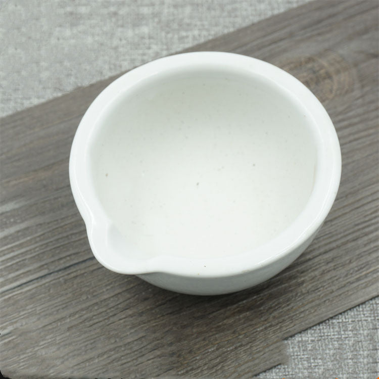 Grinding bowl porcelain mortar