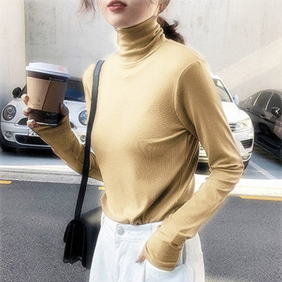 Women's Autumn And Winter Wild Fashionable Korean Style Bottoming Shirt