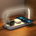 Three-in-one Mobile Phone Wireless Charger Small Night Lamp