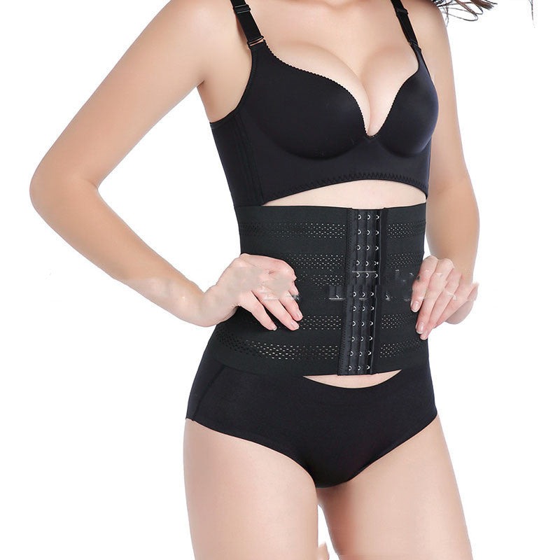 Hollow And Breathable Corset And Belly Band Shapewear