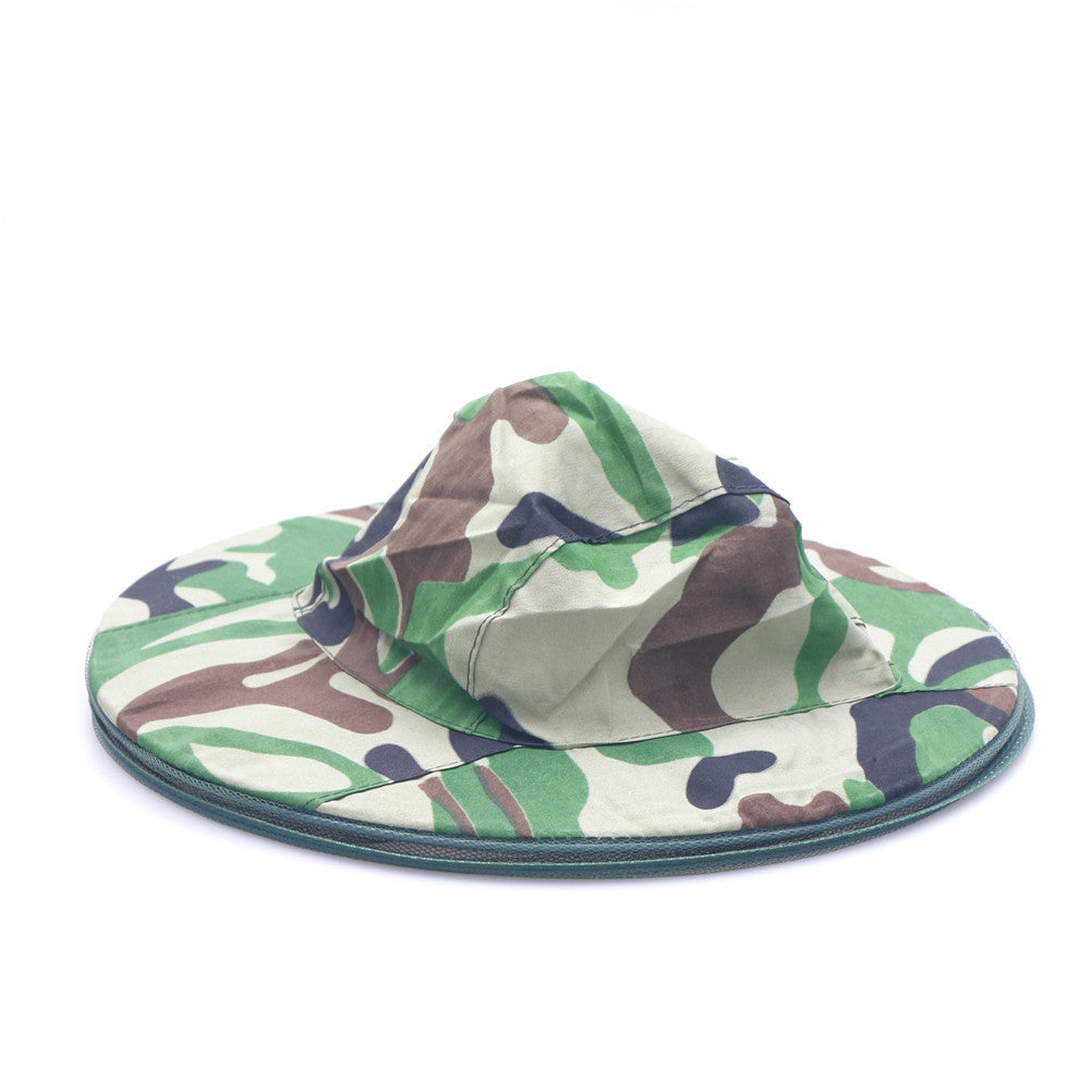 Digital Camouflage Unlined Shawl Hat Wild Mosquito Hat Beekeeping And Bee Hat