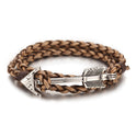 Retro Men's Multi-layer Hand Weaving Bracelet