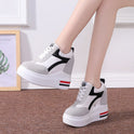 Women's Platform Height Increasing Insole Casual Shoes