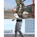 Men's Hong Kong Style Casual Ankle Banded Pants Sports