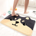 Bathroom anti-slip mat carpet toilet floor mat