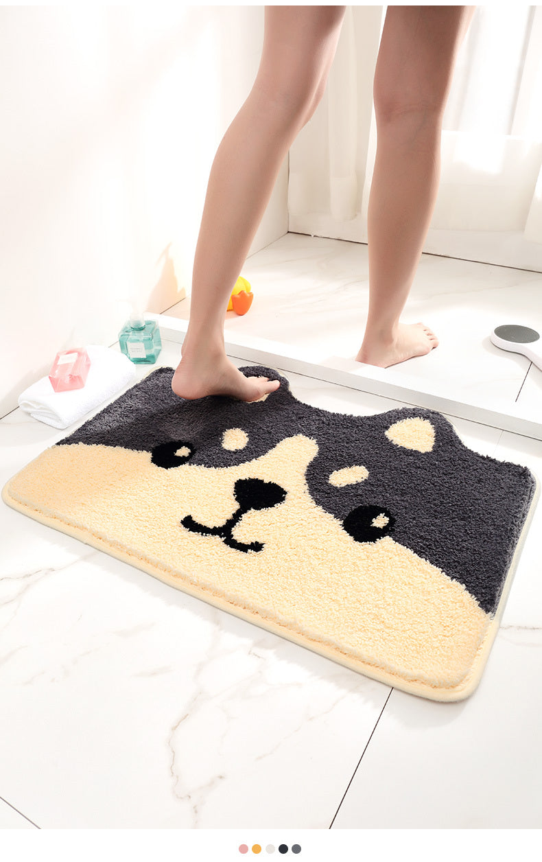 Bathroom anti-slip mat carpet toilet floor mat