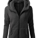 Women's Fashion Jacket Hooded Sweater Sweater