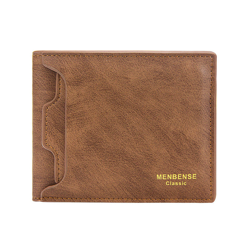 Multi-card men's short wallet