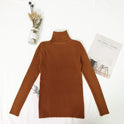 Women's Knit Sweater, Turtleneck Winter Pullover