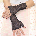 Lace Half Finger Gloves